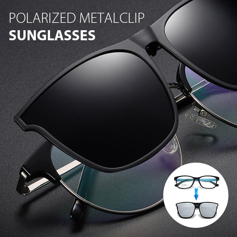 Mænds Clip-On Solbriller Foldbare 0