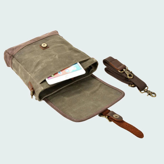 Mænds Crossbody Taske Vintage Stil 5