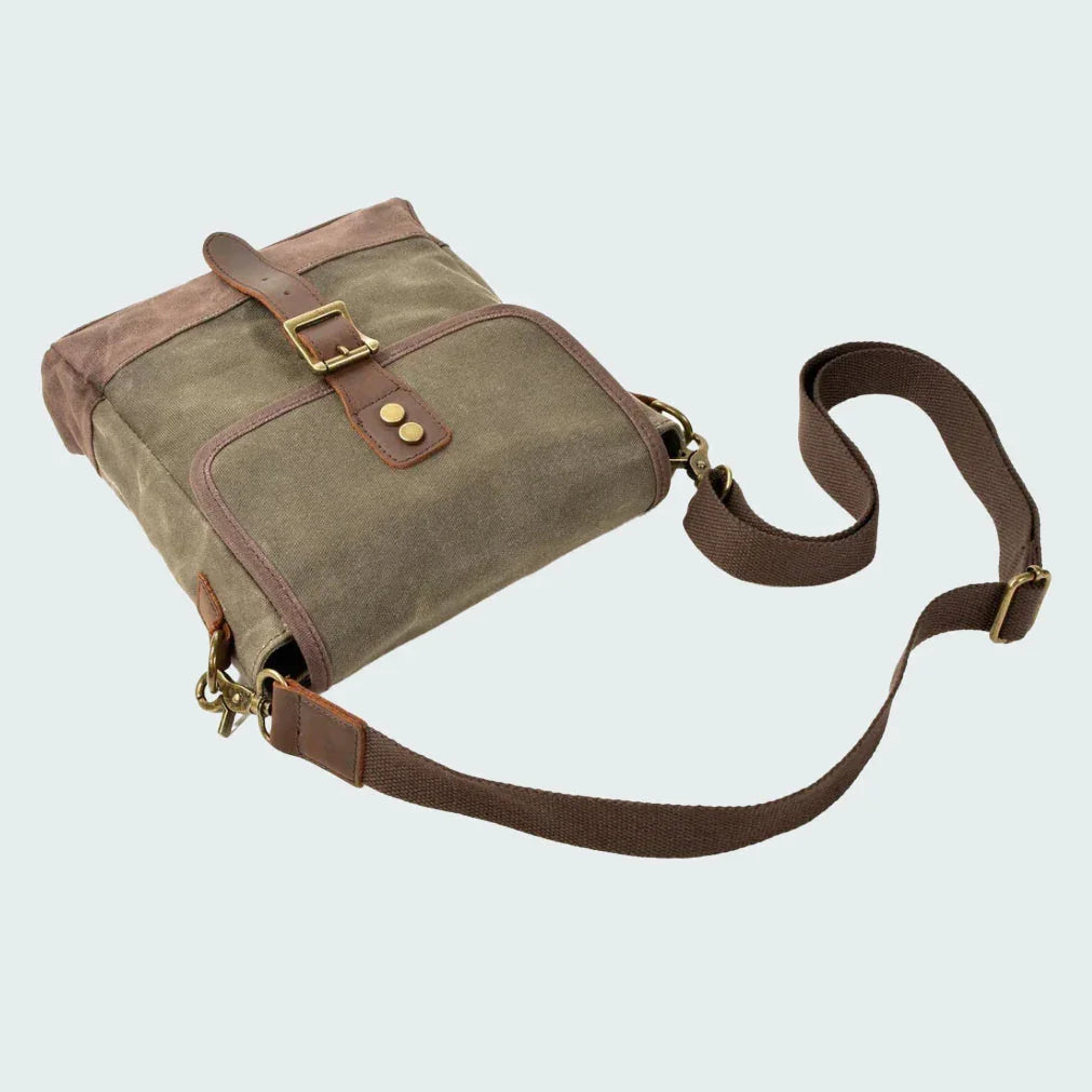 Mænds Crossbody Taske Vintage Stil 7