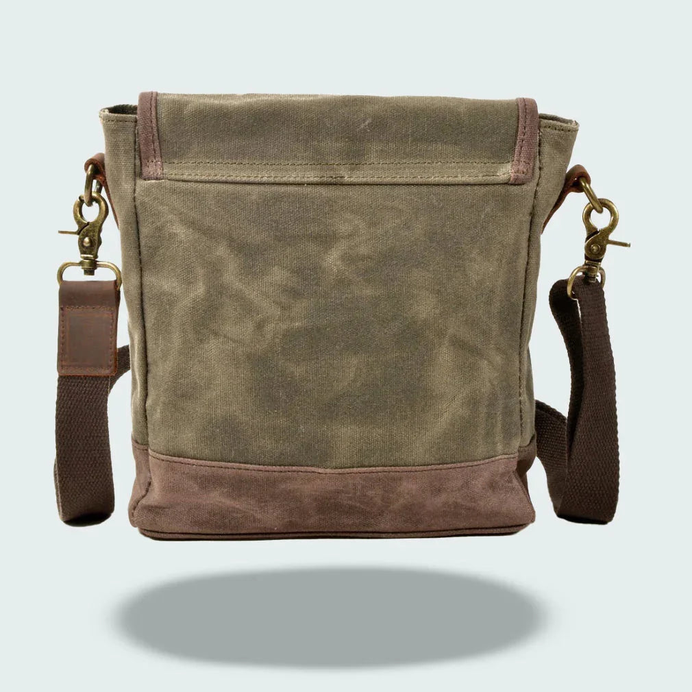 Mænds Crossbody Taske Vintage Stil 8