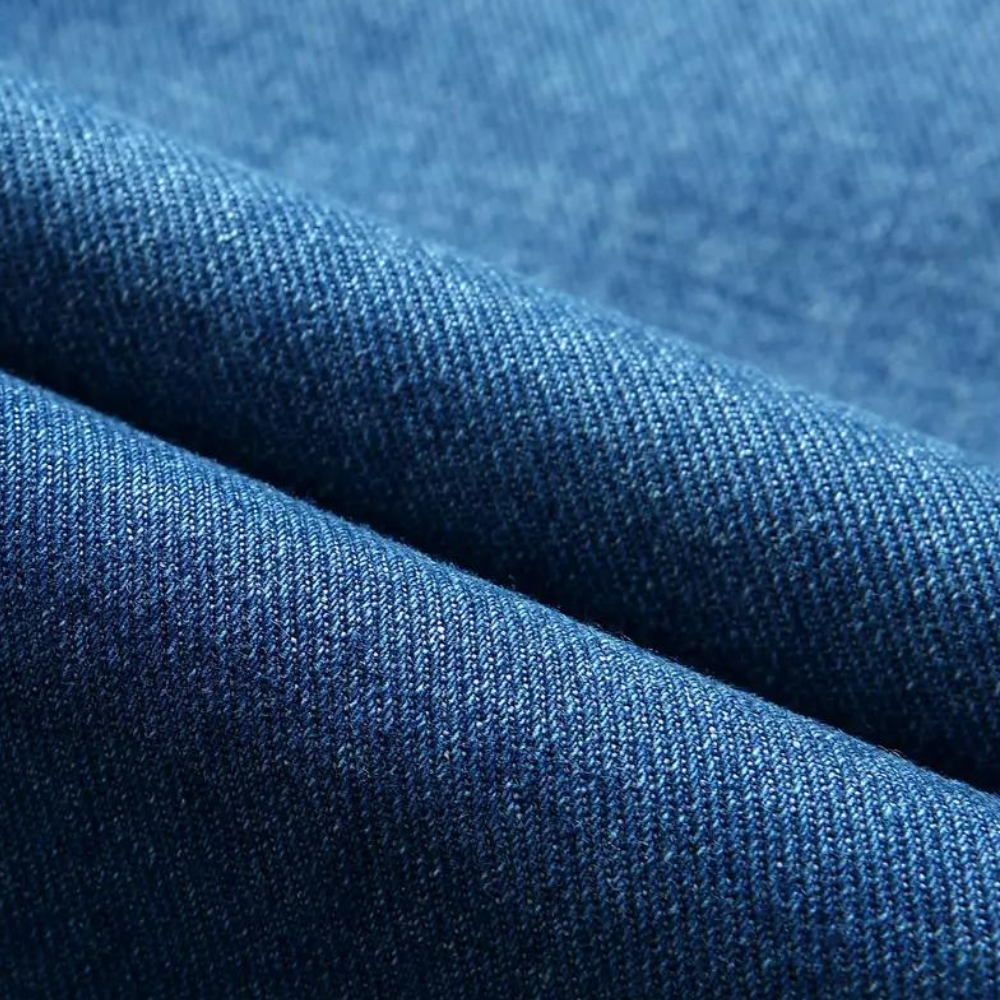 Mænds Denim Blazer Afslappet Stil 4