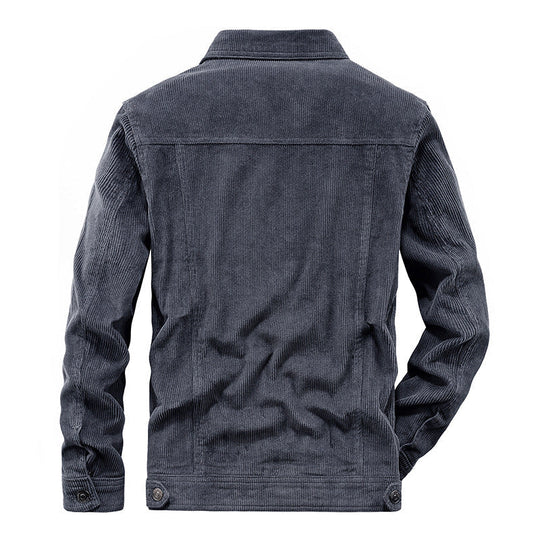 Mænds Fløjlsjakke Casual Stil Moderne 2