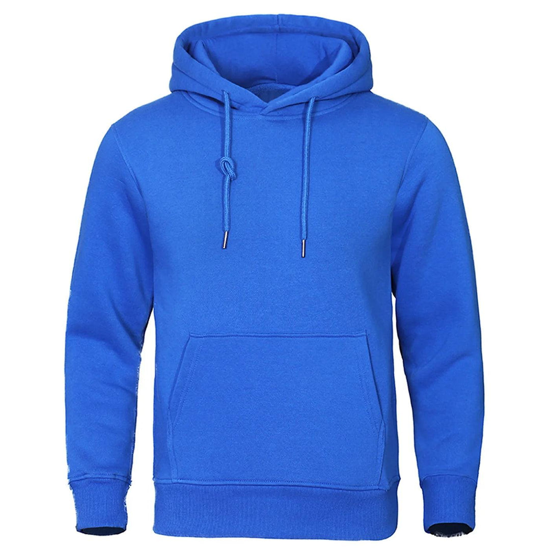 Mænds Hættetrøje Casual Fleece 4