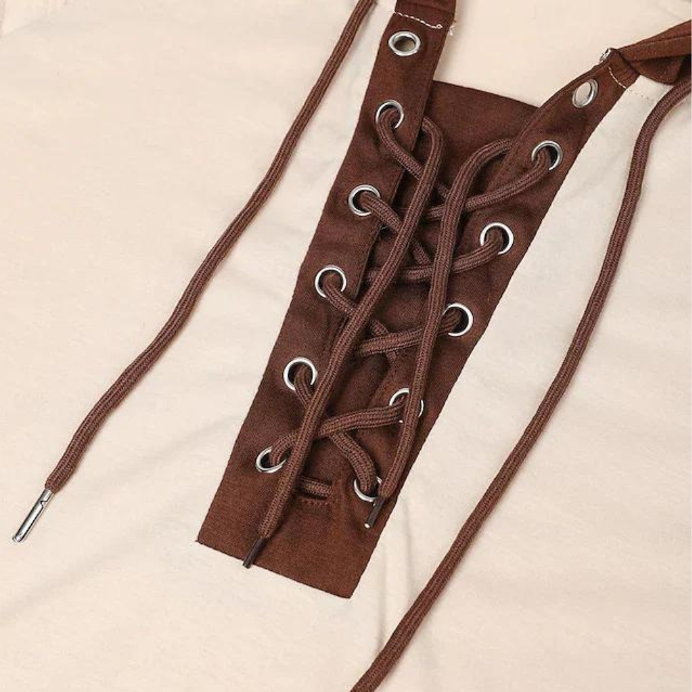 Mænds Hættetrøje med Snørebånd Stilfuld 3