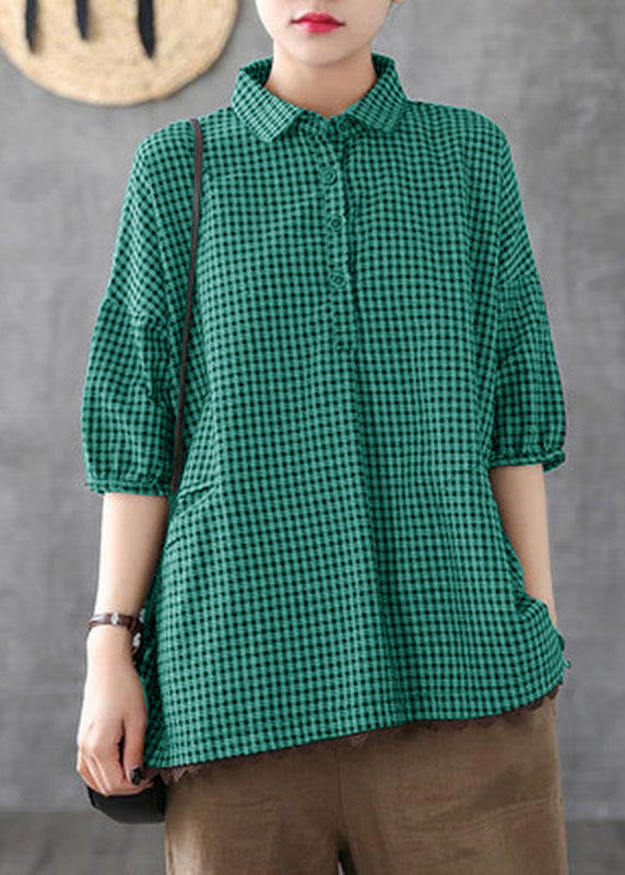 Mænds Halværmet Patchwork T-shirt i Mørkegrå 7