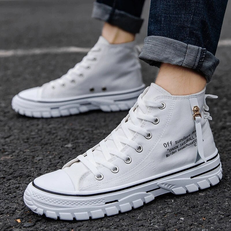 Mænds Høje Sneakers Urban Stil 2