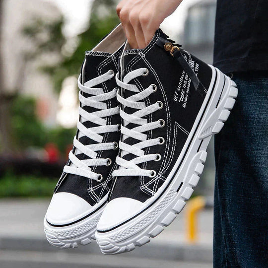 Mænds Høje Sneakers Urban Stil 4