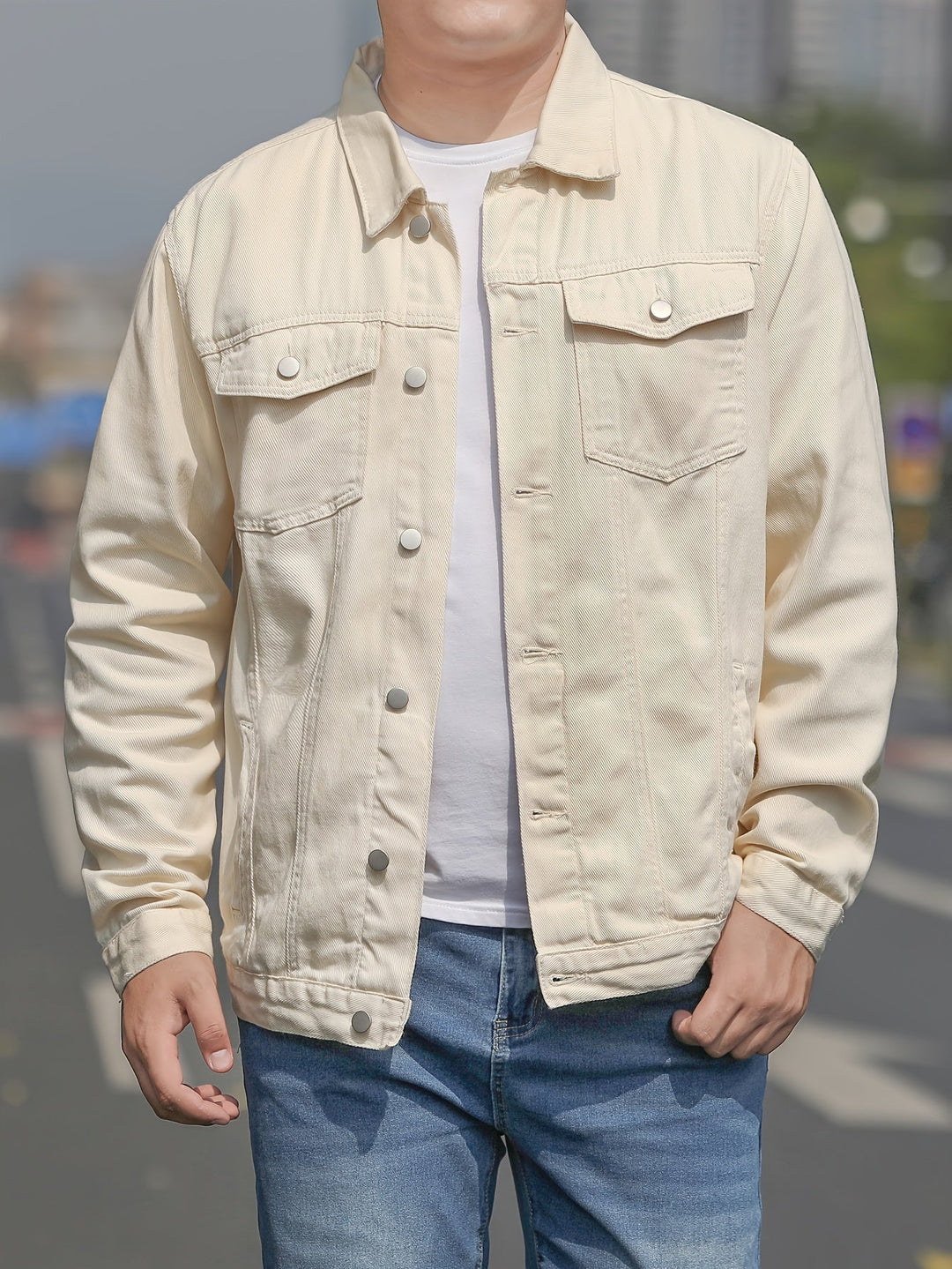 Mænds Jakke Casual Stil 2