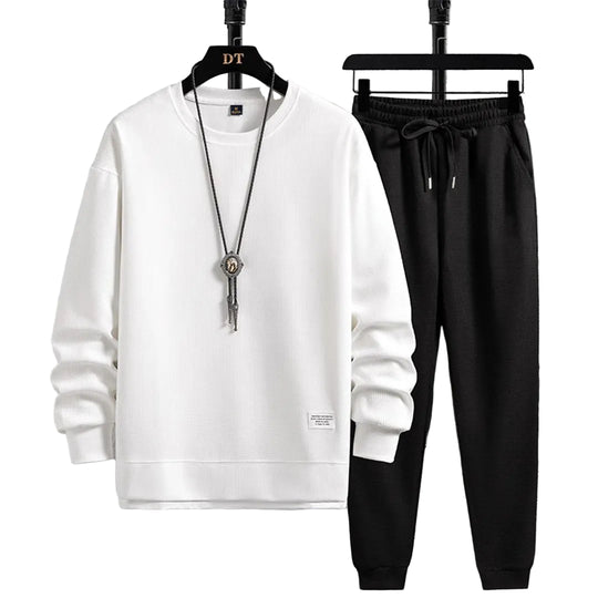 Mænds Joggingdragt Sæt Trendy Design 0