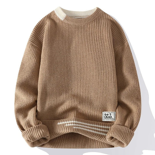 Mænds Klassisk Sweater Tidløs Stil 2