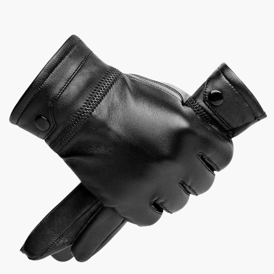 Mænds Læderhandsker Tidløs Stil Klassisk Design 3