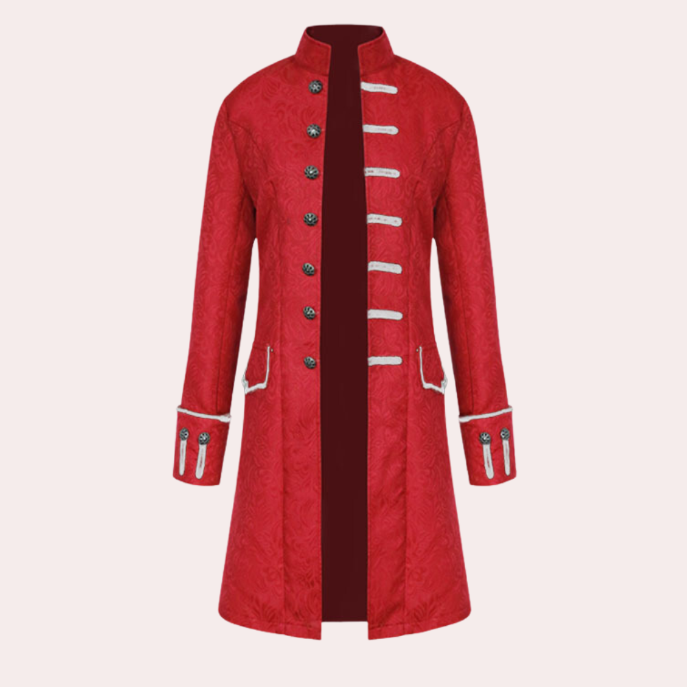 Mænds Lang Frakke i Middelalderstil 2