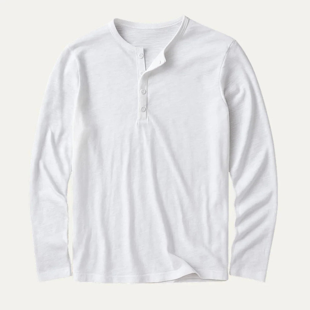 Mænds Langærmet Polo T-shirt Casual Stil 2