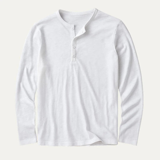 Mænds Langærmet Polo T-shirt Casual Stil 2