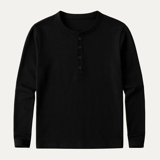 Mænds Langærmet Polo T-shirt Casual Stil 4