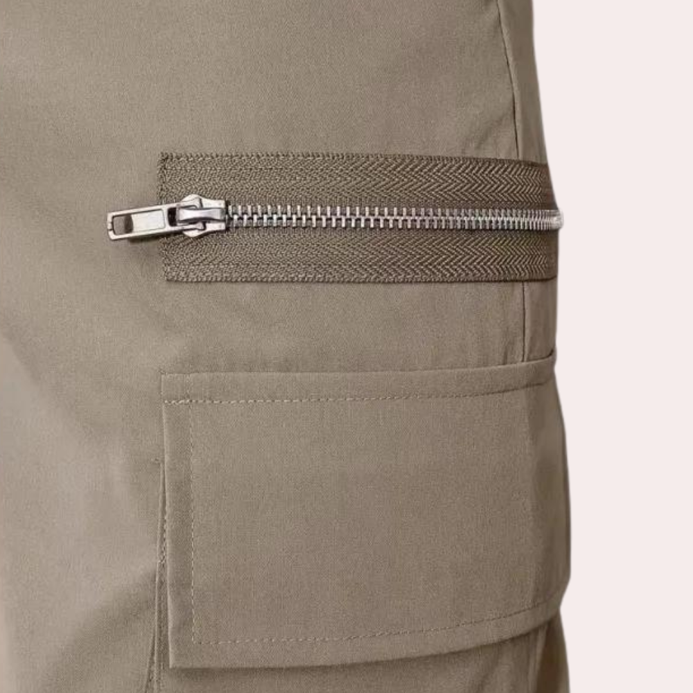 Mænds Lige Ben Bukser Trendy Design Komfortable og Alsidige 1