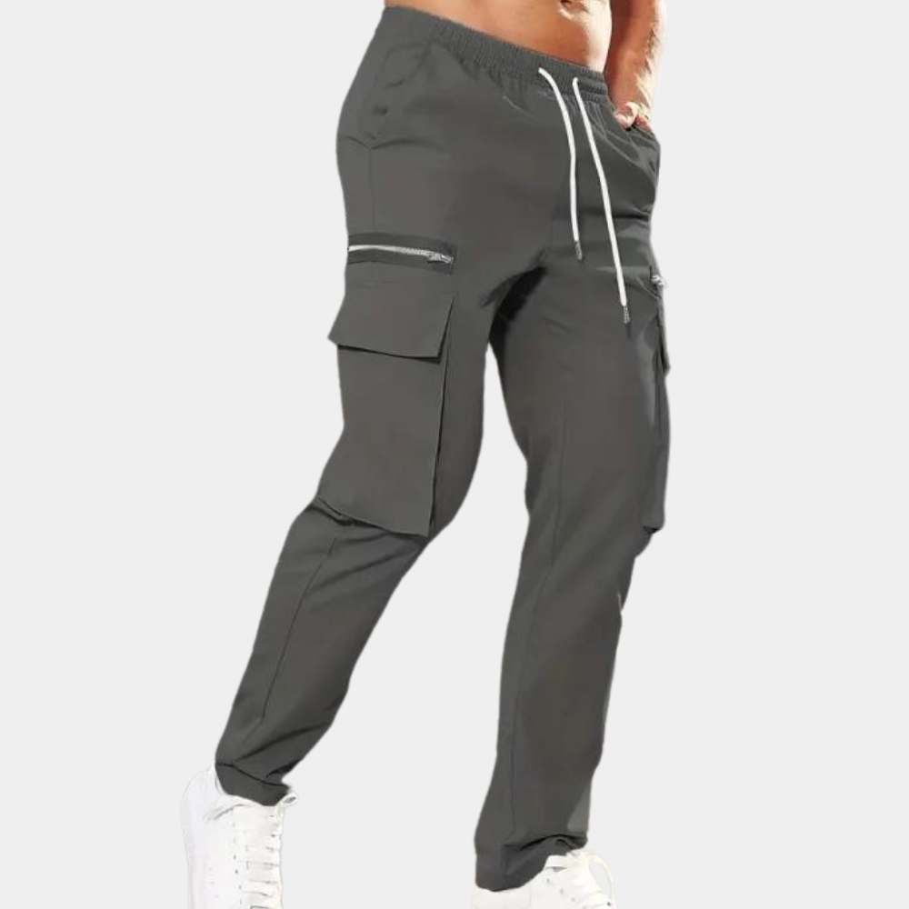 Mænds Lige Ben Bukser Trendy Design Komfortable og Alsidige 3