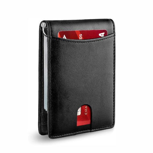 Mænds Minimalistiske Pung med RFID-Beskyttelse 12