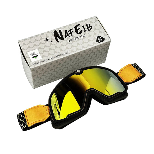 Mænds Motorcykelbriller Retro Stil 0