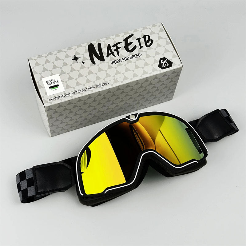 Mænds Motorcykelbriller Retro Stil 11