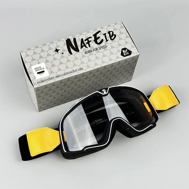 Mænds Motorcykelbriller Retro Stil 12