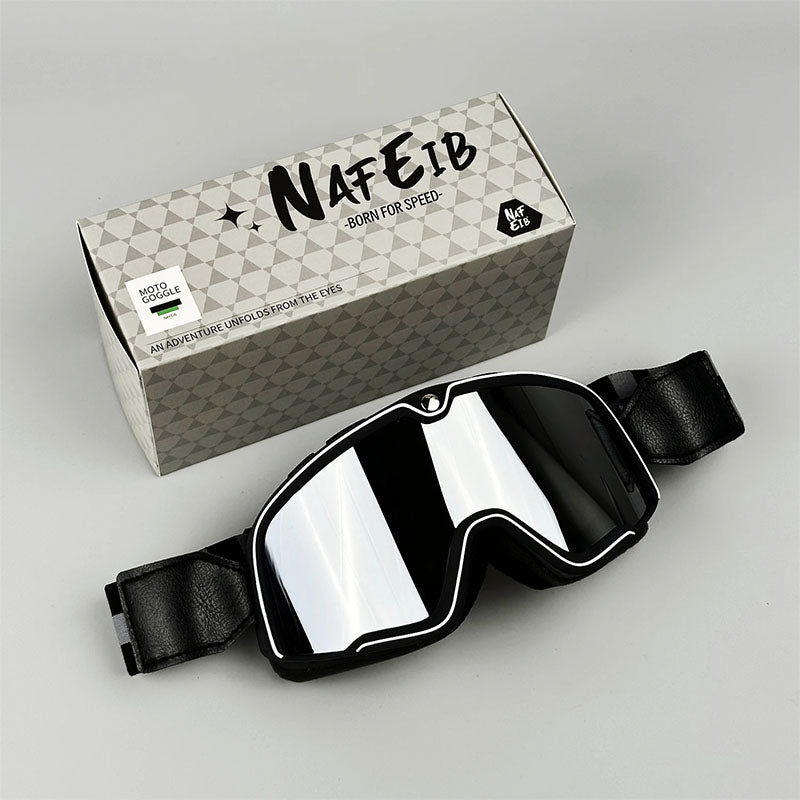 Mænds Motorcykelbriller Retro Stil 15