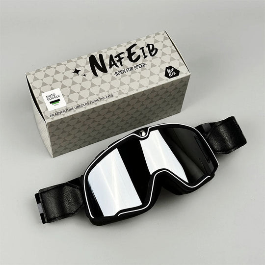 Mænds Motorcykelbriller Retro Stil 15