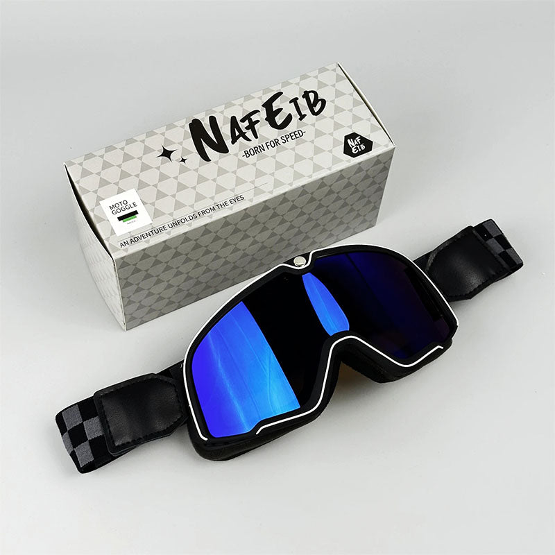 Mænds Motorcykelbriller Retro Stil 9