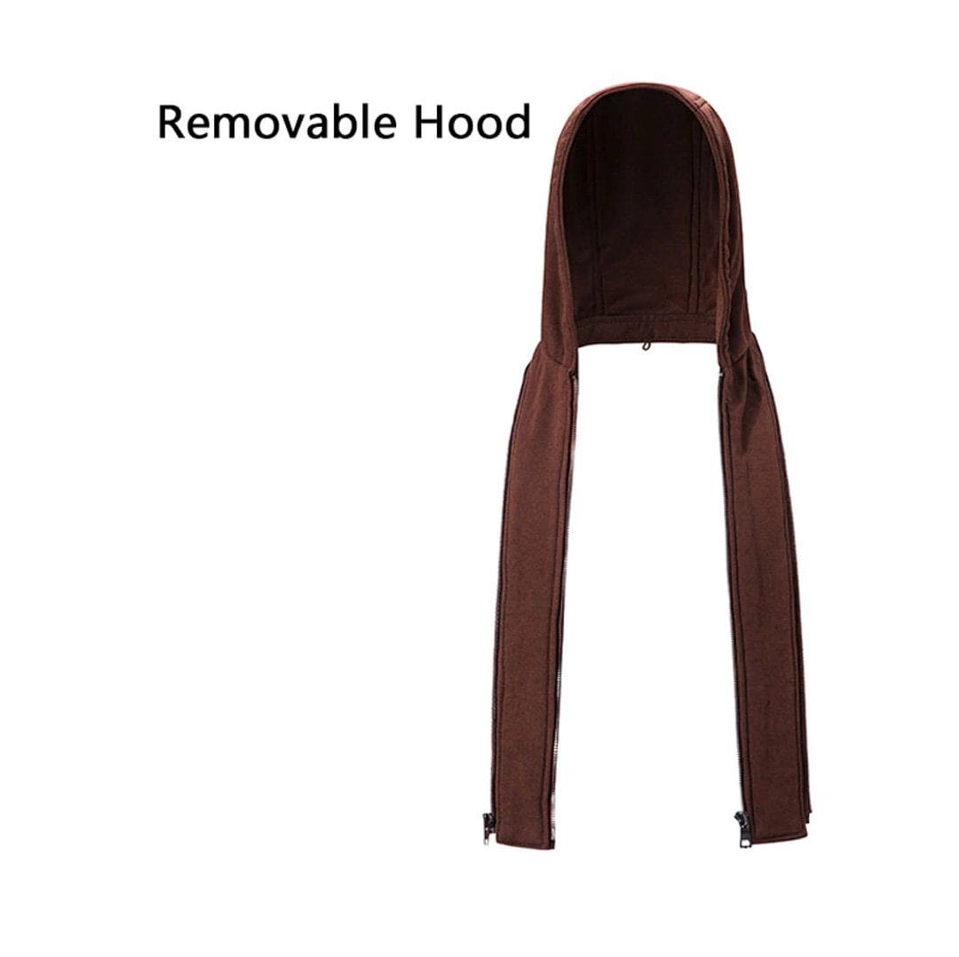 Mænds Motorcykeljakke Hæklet Retro Stil 6