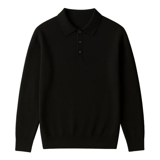 Mænds Poloshirt Klassisk Stil 3-Knap Design 0
