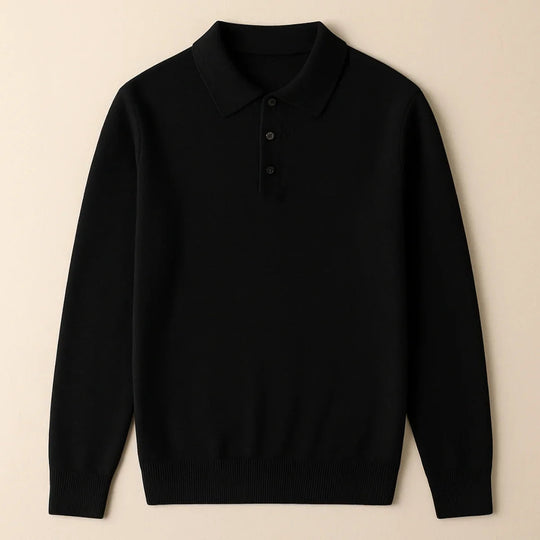 Mænds Poloshirt Klassisk Stil 3-Knap Design 5