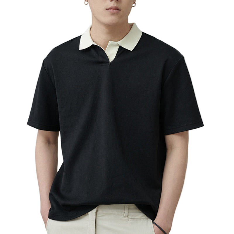 Mænds Poloshirt Minimalistisk Design Casual 0