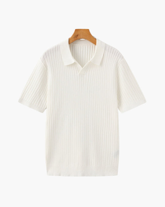 Mænds Poloshirt Ribbet Stil 9