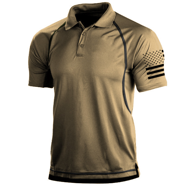 Mænds Poloshirt Sporty Design 0