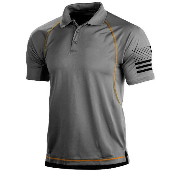 Mænds Poloshirt Sporty Design 2