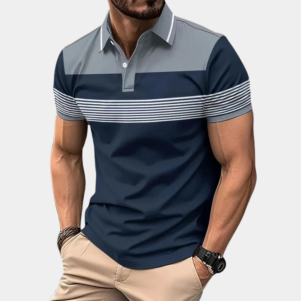 Mænds Poloshirt Stilfuld Design 4