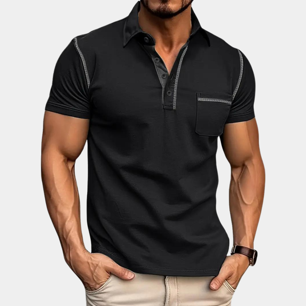 Mænds Poloshirt Stilfuld Design 4