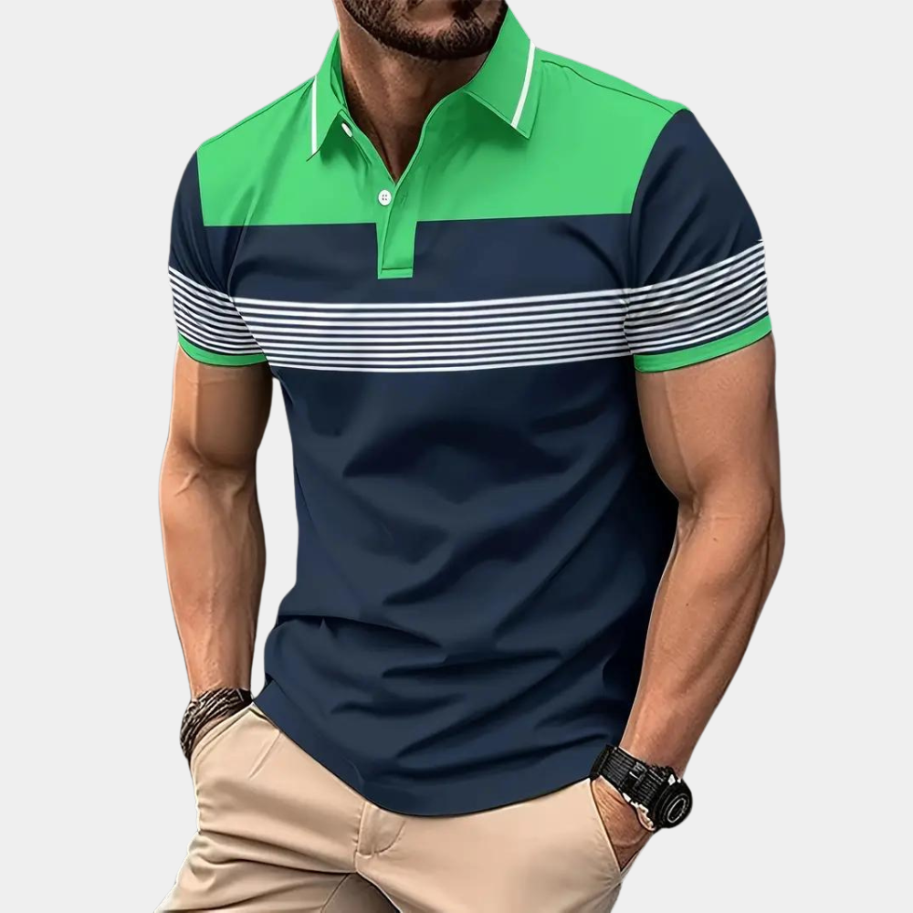 Mænds Poloshirt Stilfuld Design 5