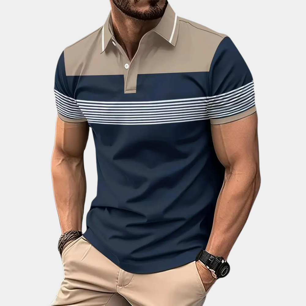 Mænds Poloshirt Stilfuld Design 6