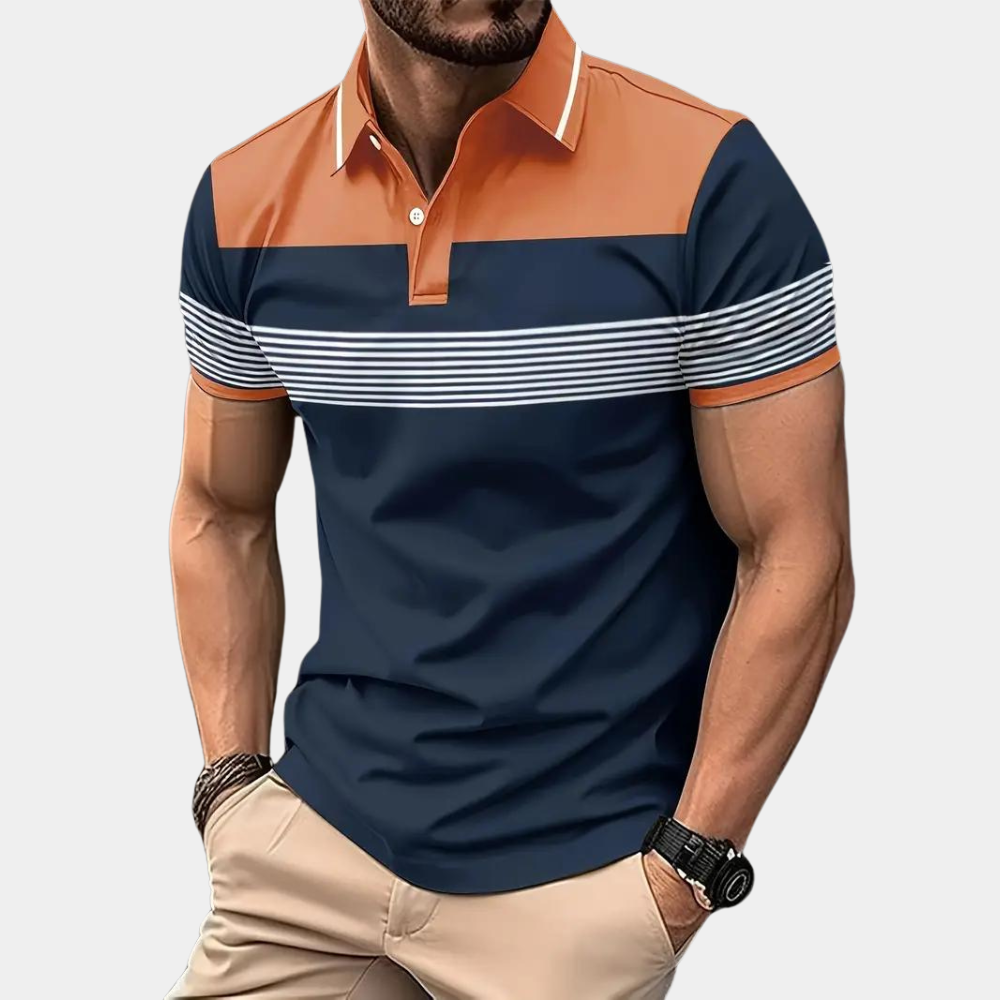 Mænds Poloshirt Stilfuld Design 7