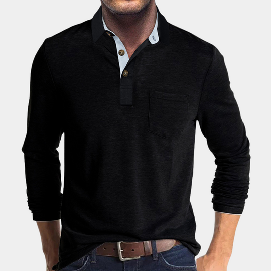 Mænds Poloshirt Trendy Casual Stil 2