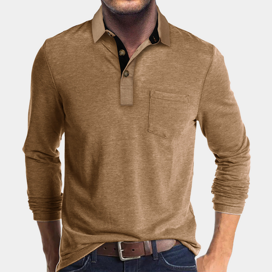 Mænds Poloshirt Trendy Casual Stil 5