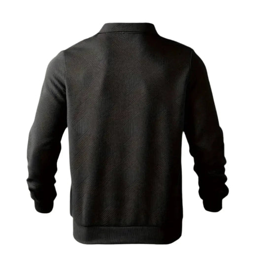 Mænds Quarter Zip Jumper Casual Stil 8