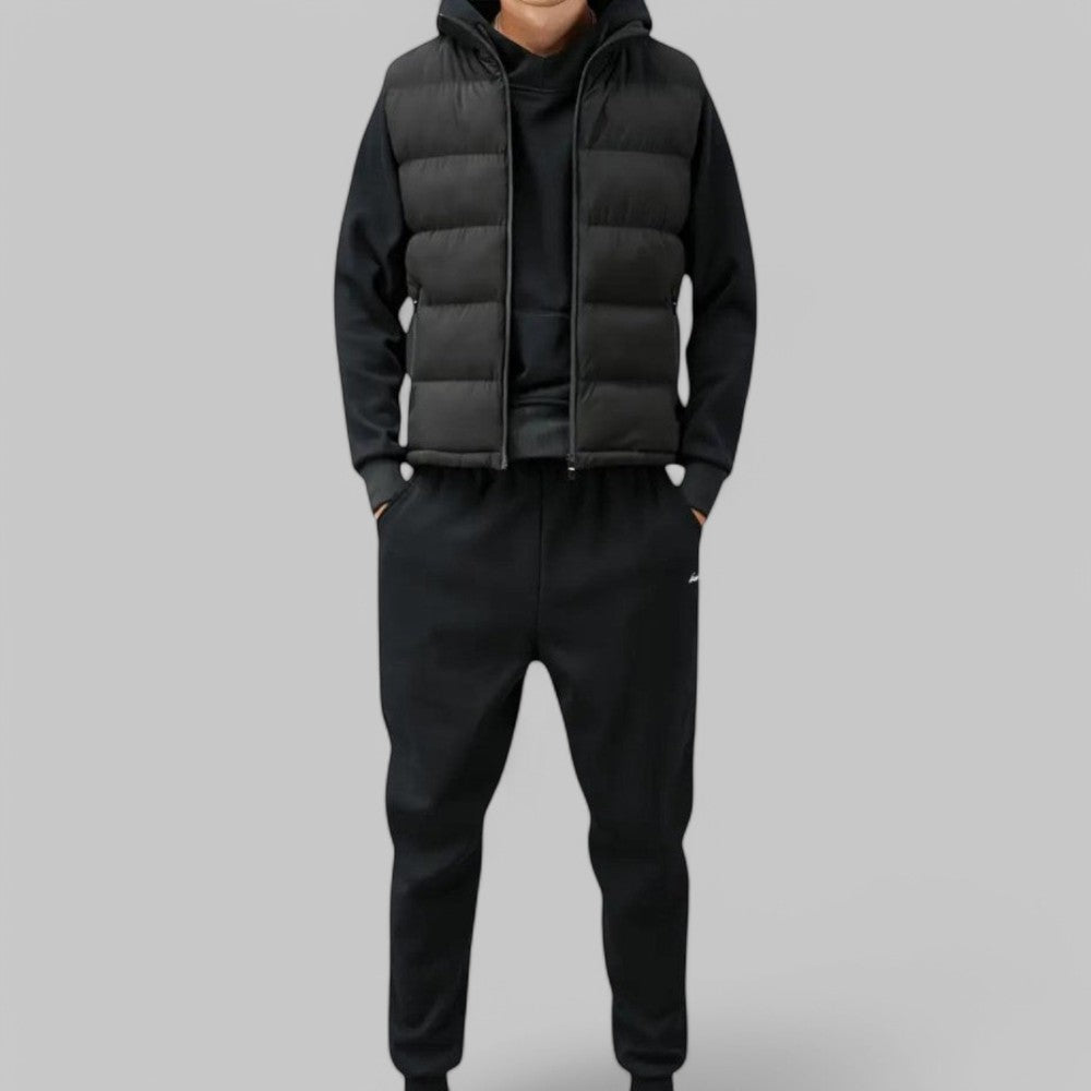 Mænds Quiltet Vest til Overgangsvejr 7