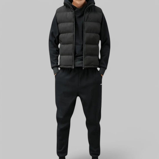 Mænds Quiltet Vest til Overgangsvejr 7