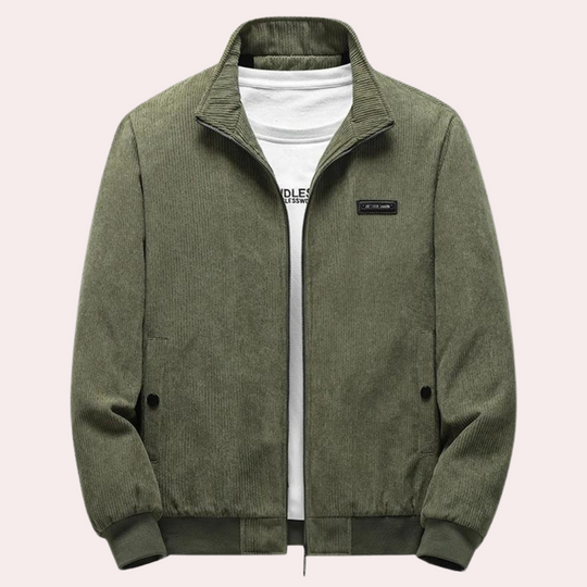 Mænds Retro Fløjlsjakke Skandinavisk Design 1