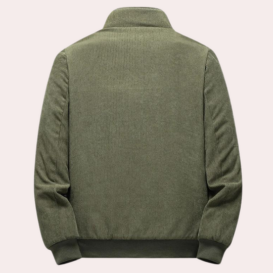 Mænds Retro Fløjlsjakke Skandinavisk Design 2