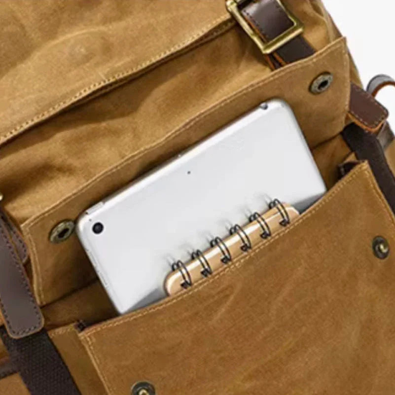 Mænds Rygsæk Roll-Top Vintage 7