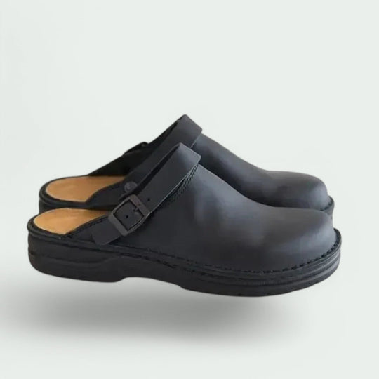 Mænds Sandaler Træ Materiale Komfortabel Design 1