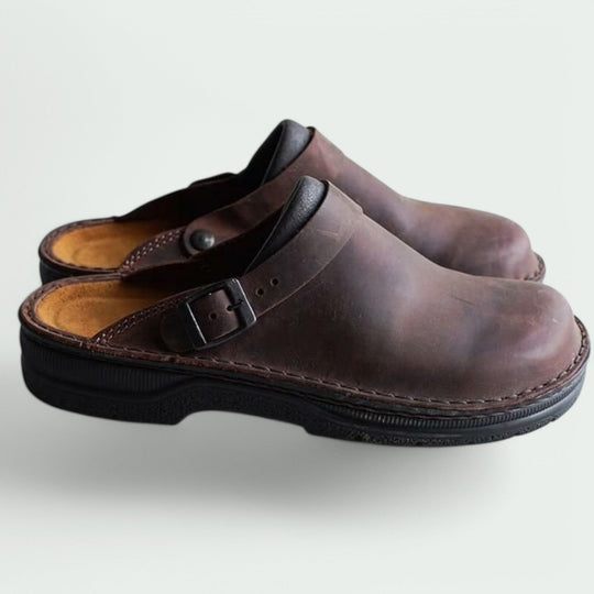 Mænds Sandaler Træ Materiale Komfortabel Design 2